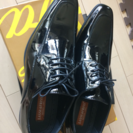 フォーマル エナメル靴 ほぼ新品 サイズ29.0