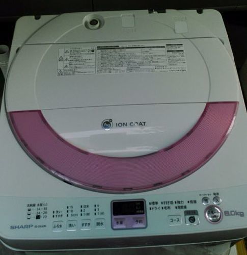 シャープ洗濯機2014年製　6キロ
