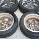 値下げしました。ホンダ　ライフJB5 JB7 純正ホイール　４本 タイヤはおまけ