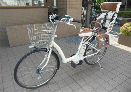 【商談中】★★　【ブリジストン　アシスタボーテ】　ＯＧＫ製チャイルドシート装着！　アシスト２倍の新基準車！　交換部品多数・整備済！　お届けいたします！　★★