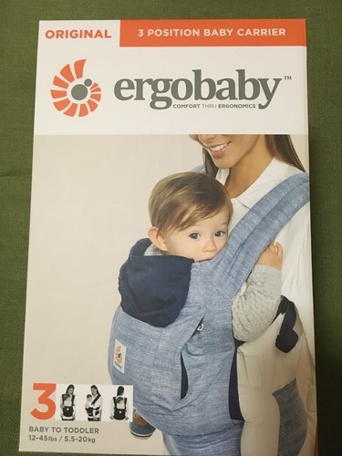 新品☆エルゴベビー 《ergobaby》☆ヴィンテージブルー☆