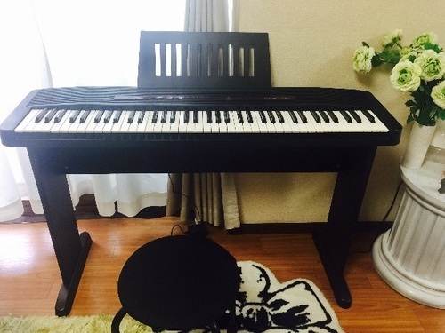 電子ピアノ ピアノ CASIO カシオ 椅子付き！ 鍵盤台付き！