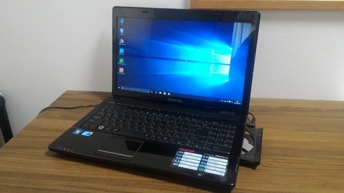 お取引中)Core-i5 ﾒﾓﾘ4G HDD500G Office2016搭載 Windows10ノートPC Core-i5/4GB/500GB/DVDマルチ/無線LAN/KingSoft Office2016 [Frontier FRNP510]