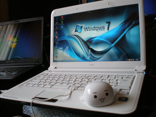 ノートパソコン NEC Lavie LE150/E Windows7 Office付