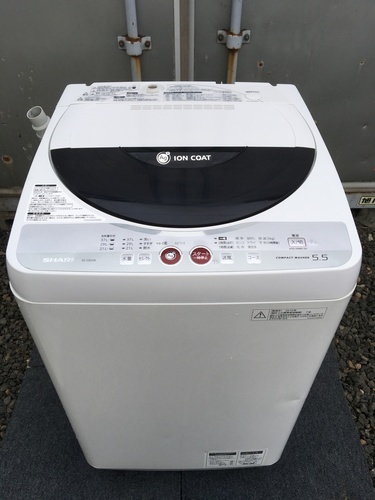 シャープ 洗濯機 ES-GE55K-B 2010年 5.5kg | noonanwaste.com
