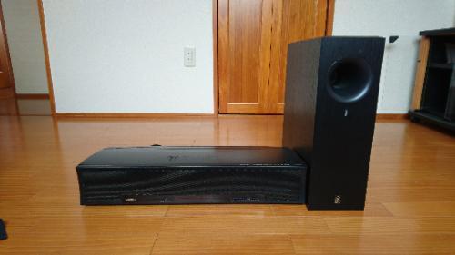 YAMAHA サウンドプロジェクターYSP-600\u0026サブウーファーNS-SW210セット