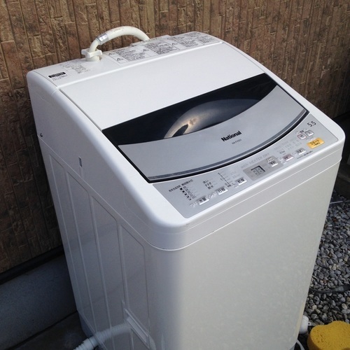 家庭用洗濯乾燥機　5.5キロ　2人～3人用　ナショナル　08年製　17.5.23