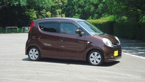 日産モコ人気のブラウンスマートキーモデルのターボフルエアロローダウン走行3万キロ車検付き Anony 土浦のモコの中古車 ジモティー
