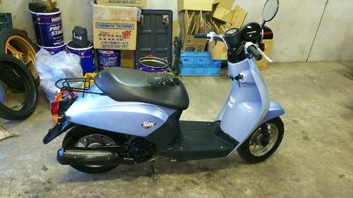 セル始動！トゥデイ　オシャレな原付スクーター　ビーノ?ジョルノ?