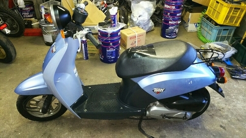 セル始動！トゥデイ オシャレな原付スクーター ビーノ?ジョルノ?