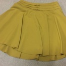 黄色　スカート　あげます