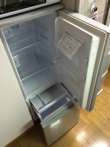 167l 冷蔵庫 冷凍庫 シャープ 未使用に近い