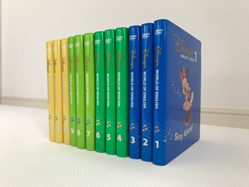 【相談中】最新版 送料無料 シングアロング ディズニー英語システム DWE DVD12巻