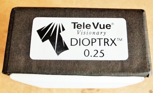 テレビュー Tele Vue visionary ディオプトロクス DIOPTRX 0.25 乱視補正レンズ◆乱視を補正するコレクターレンズ