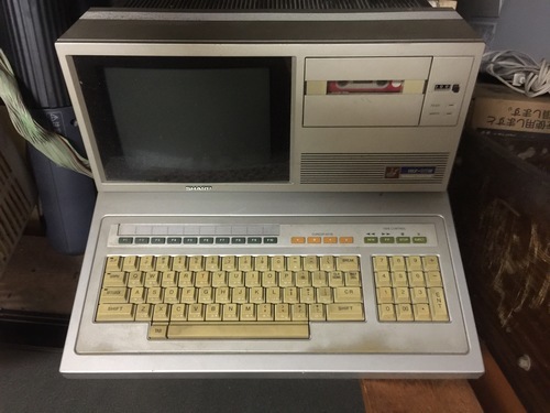 シャープ レトロPC MZ80B ハドソンゲーム多数あり
