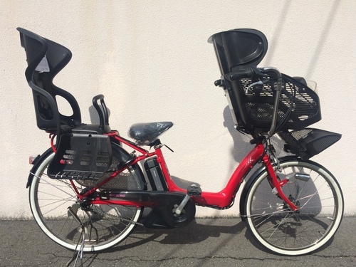 ブリヂストン　アンジェリーノ　新基準　三人乗り　子供乗せ　8,9AH　キッス　ギュット　神戸市　電動自転車