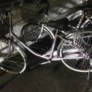 自転車売ります ママチャリ 目立たないピンク