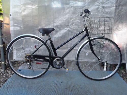 終了　サカモトテクノ シティサイクル　中古自転車　098