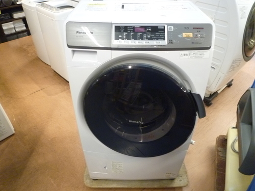 J093　Pａｎａｓｏｎｉｃ ﾄﾞﾗﾑ洗濯乾燥機 7.0K 2014年製 NA-VH310L