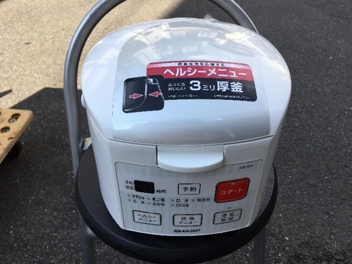 シャープ 炊飯器 3合炊き