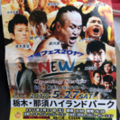 那須フェス 那須ハイ プロレス2枚