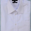 ワイシャツ（白）　TAKA-Q　M-84　