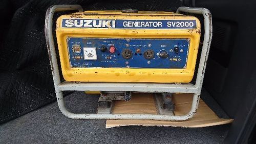 発電機スズキＳＶ2000