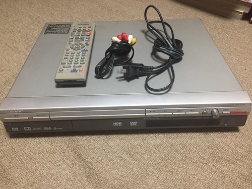 Pioneer DVDレコーダー交渉中