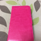 iPhone5 5s 携帯ケース ピンク 黒