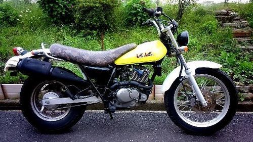 バンバン200 ヘビ柄シート