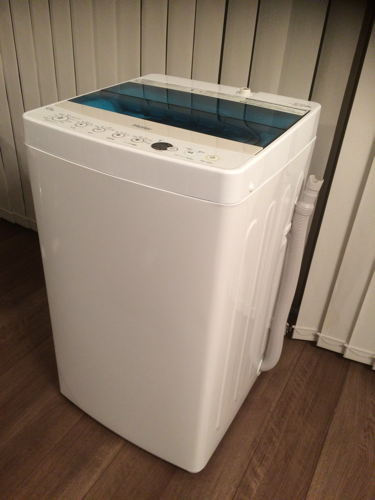 2016年式 Haier ハイアール 4.5kg洗濯機 美品 ステンレス槽  説明書付き