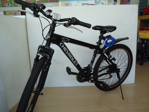 シボレー　マウンテンバイク　ATB268　オプション付き　ブラック　自転車