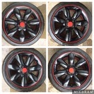 RH NAQ マキシライト タイヤホイール4本セット 美品17インチ