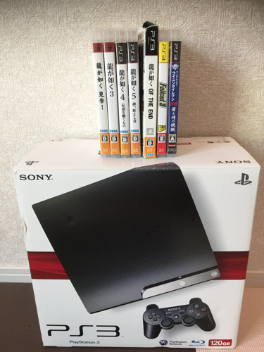 PS3 CECH-2000A 120GB  ソフト7本付