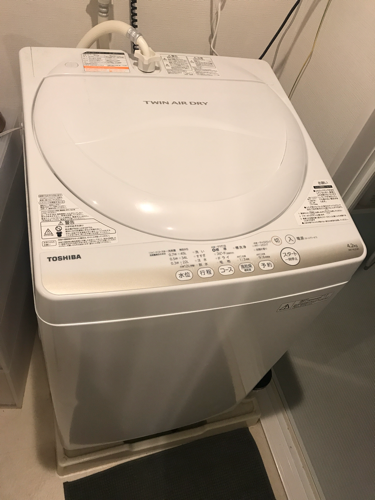 TOSHIBA 洗濯機 4.2kg 6/10まで