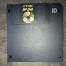 未使用 フロッピーディスク 12枚 TDK MF-2HD アンフ...