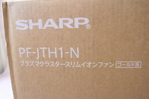 ○新品・未開封 SHRAP スリムイオンファンHOT＆COOL PF-JTH1-N