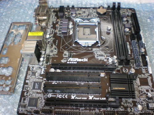 Lga1150 マザーボード Asrock B85m 中古 動作品 ねおち 南柏のpcパーツの中古あげます 譲ります ジモティーで不用品の処分