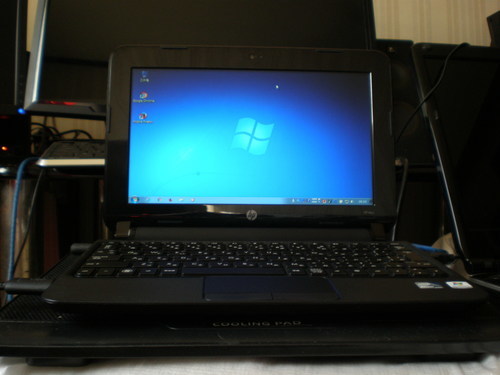 ノートパソコン HP Mini110-3500 Windows7 使用時間235時間