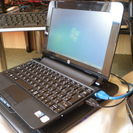 ノートパソコン HP Mini110-3500 Windows7 使用時間235時間