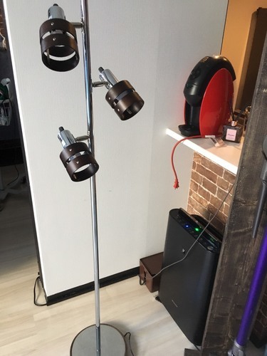ニトリフロアランプ ウッドリング たけーし 北３４条の照明器具の中古あげます 譲ります ジモティーで不用品の処分