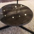 展示品　COVA コバリビングテーブル&サイドテーブル/セット (15900) 