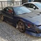 180SX車検書記載距離12800km売ります