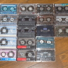 録音済カセットテープ　18本　ノーマルタイプ