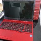  富士通のウインドウ１０の赤のバソコン出品します❗