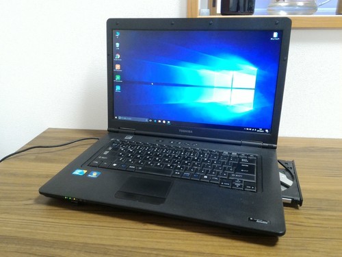 お取引中)Core-i7 ﾒﾓﾘ4G Office2016搭載 高速Windows10ノートPC Core-i7/4GB/250GB/DVD-RW/無線LAN/Kingsoft Office2016 [東芝 Dynabook B650]