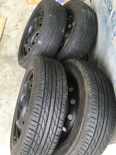 145/65R13 タイヤホイールセット (じゅんに) 岐阜のタイヤ、ホイールの中古あげます・譲ります｜ジモティーで不用品の処分