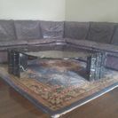 大理石センターテーブル