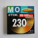 MOディスク　TDK MO 230MB 1枚
