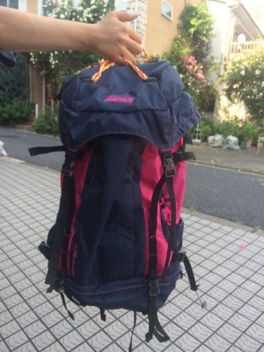 バックパック45l コールマン なか 中野のバッグ リュックサック の中古あげます 譲ります ジモティーで不用品の処分